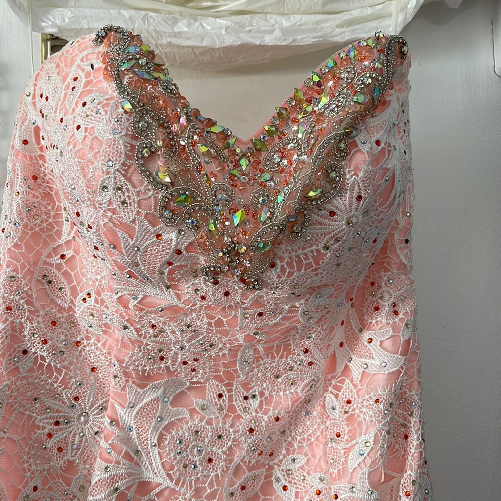 Strapless gown dress size 2